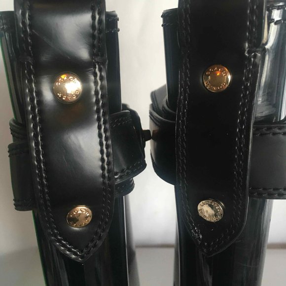 Coach Black Rubber Boots - Picture 16 of 16